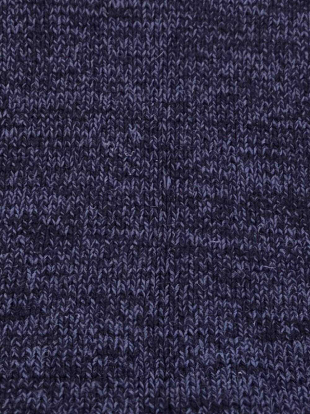 Vintage Heavyweight Chunky Wool Knit Sweater - Navy Blue(s) Multi-Tone - L - Picture 7 of 7